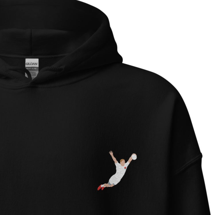 Try - Sudadera con capucha y logo bordado