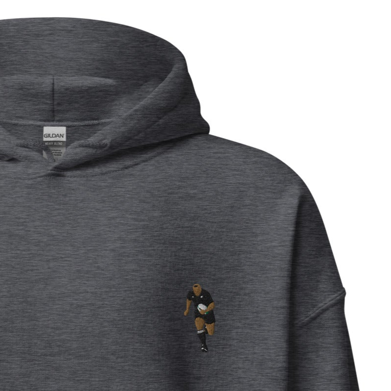 Fuerza imparable - Sudadera con capucha y logotipo bordado