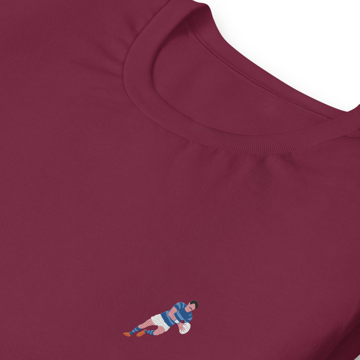 Fran Soriano - T-Shirt with embroidered logo