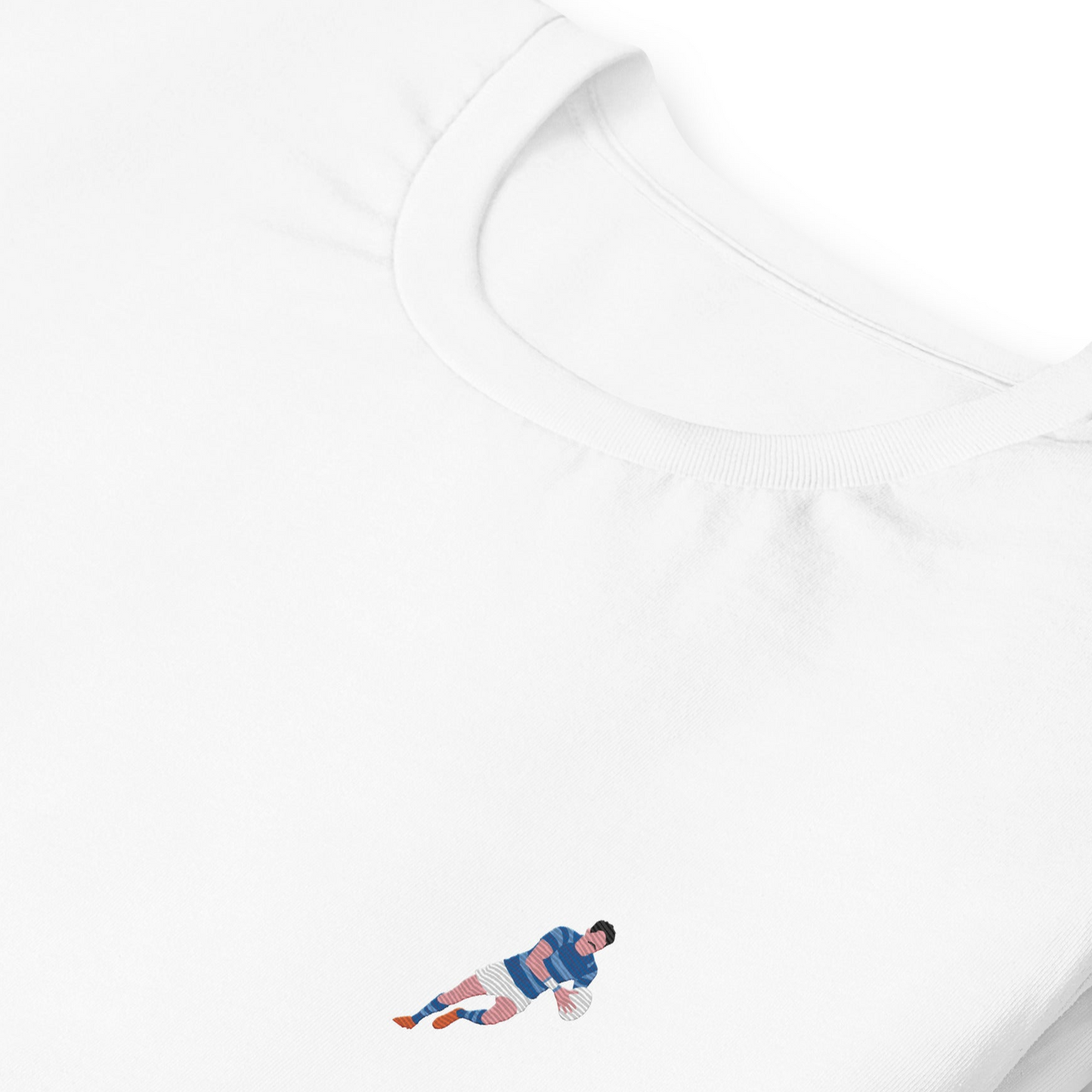 Fran Soriano - T-Shirt with embroidered logo