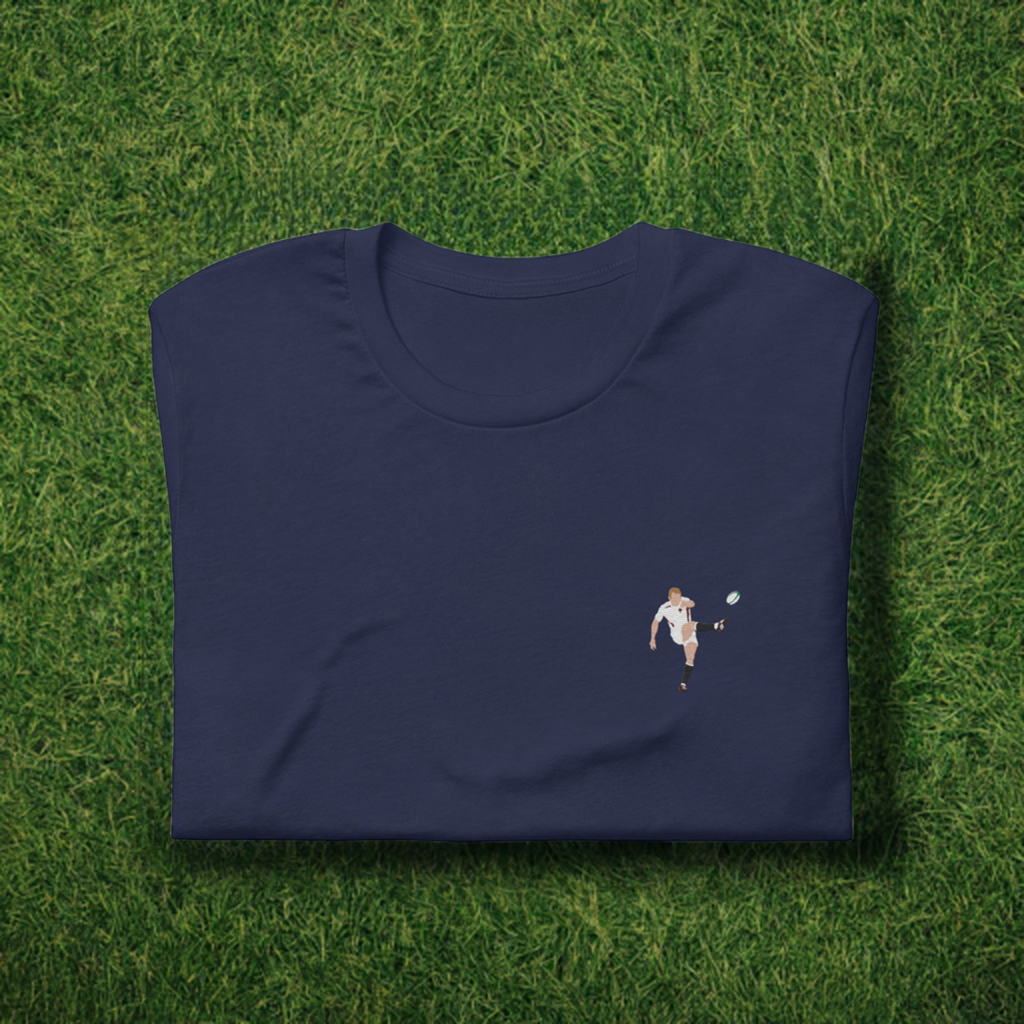 Drop - T-Shirt with embroidered logo