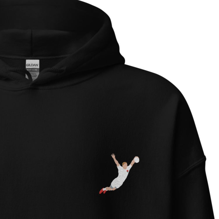 Try - Hoodie with embroidered logo