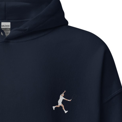 Elegance - Hoodie with embroidered logo